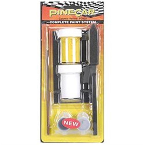 Woodland Scenics Pine-Car Cosmic Yellow Complete Paint PINP3959